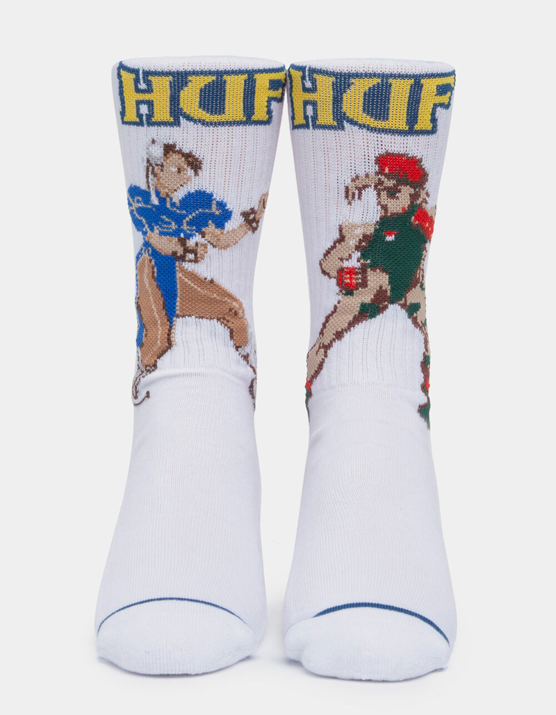 HUF x Street Fighter II Mens Crew Socks image number 3