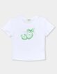 LOCKET Lucky Me Womens Baby Tee image number 2