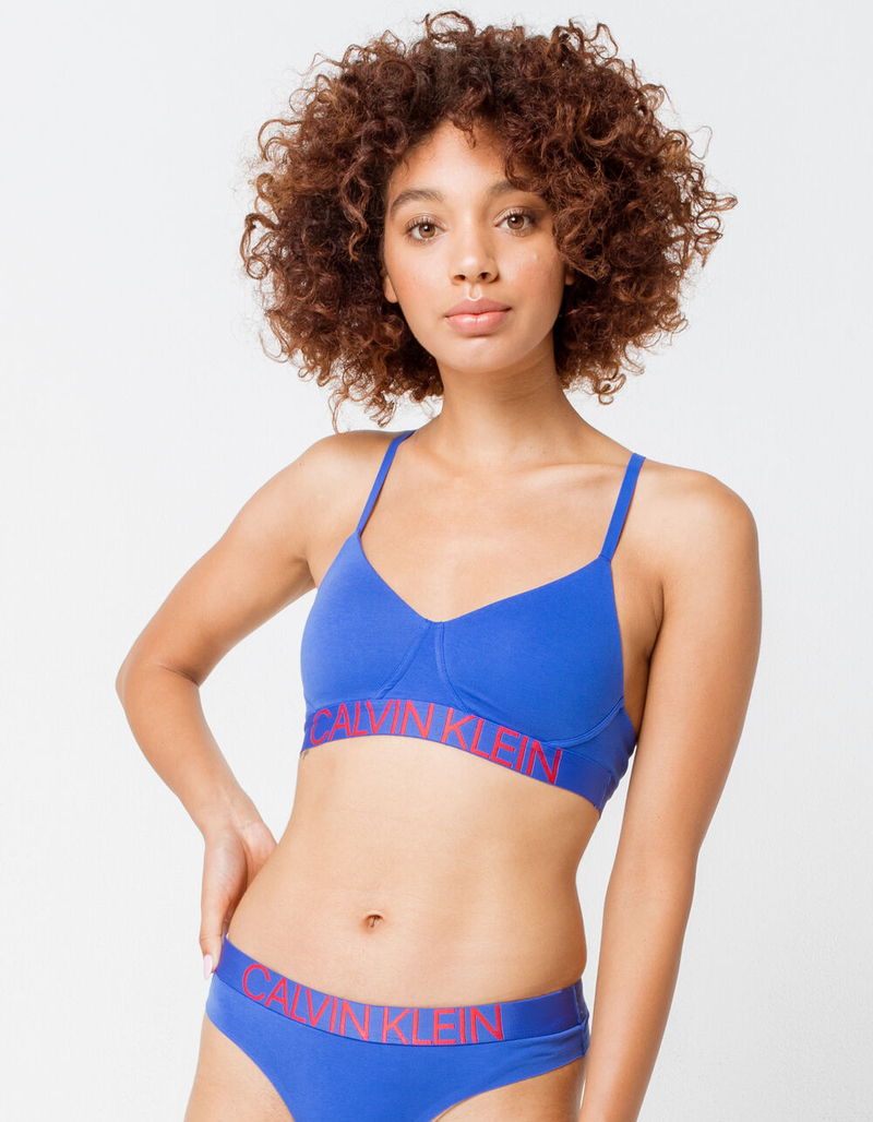 CALVIN KLEIN Lined Royal Bralette image number 0