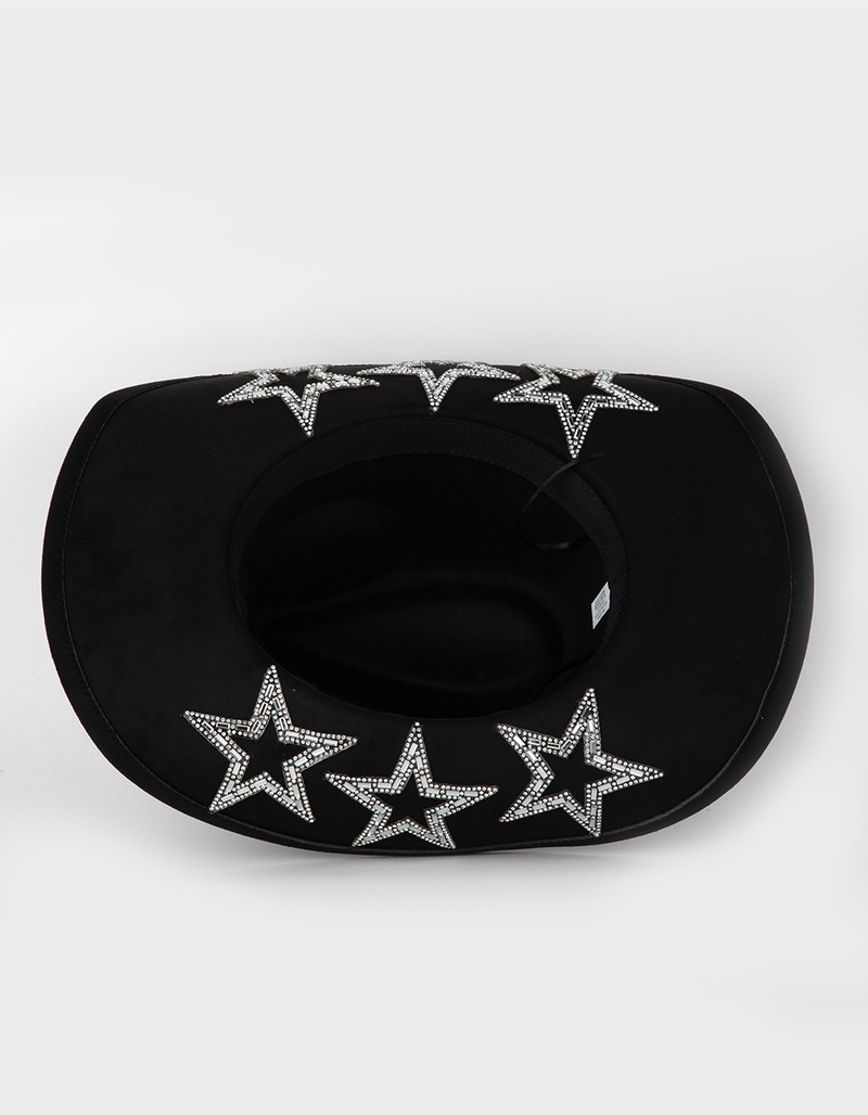 Star Rhinestone Womens Cowboy Hat image number 4
