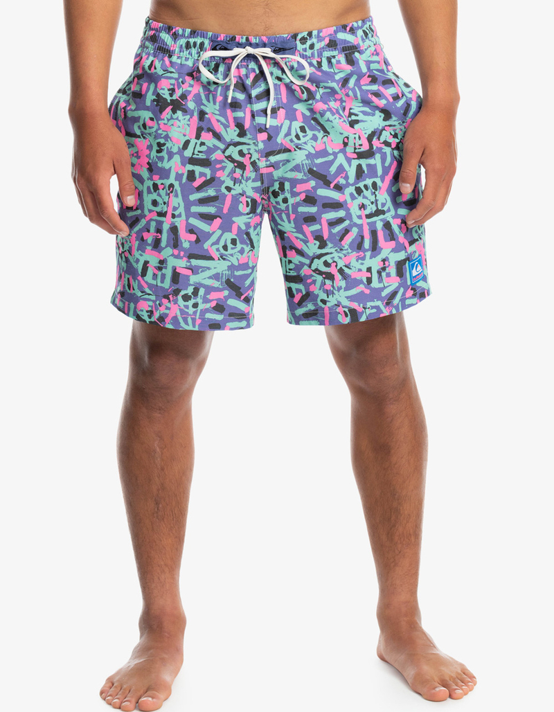 QUIKSILVER x Stranger Things 1986 Mens Volley Shorts image number 3