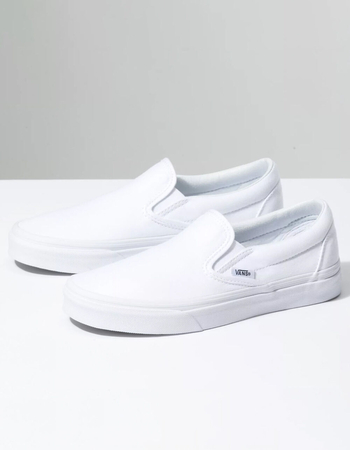 VANS Classic Slip-On True White Shoes Alternative Image