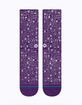 STANCE Connector Purple Mens Crew Socks image number 2