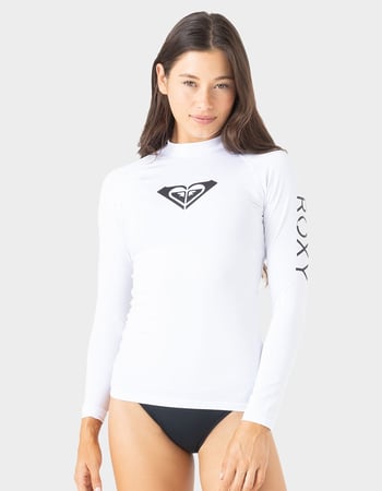 ROXY Whole Hearted Womens Long Sleeve Rashguard Primary Image