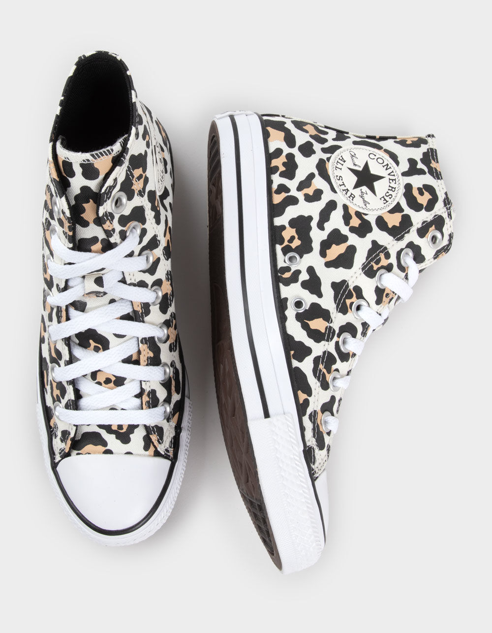 CONVERSE Chuck Taylor All Star Womens Leopard Print Shoes