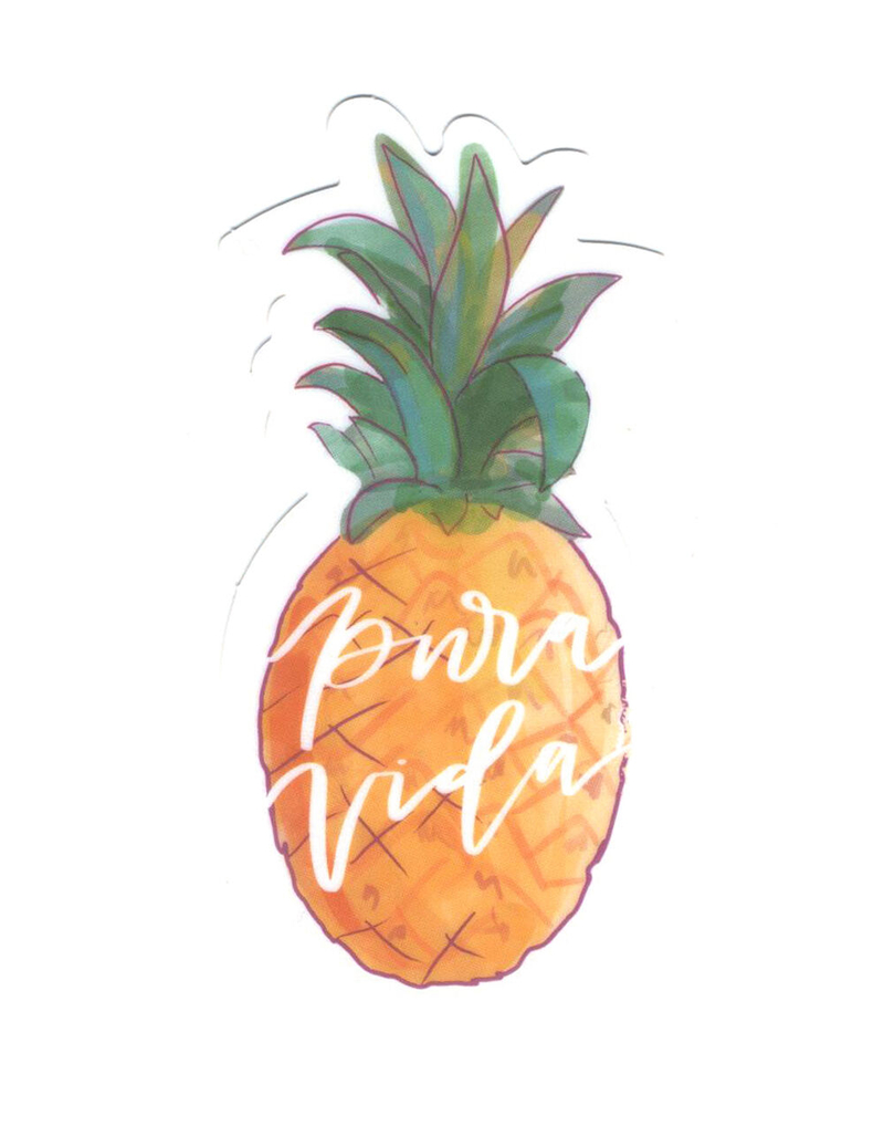 PURA VIDA Pineapple Sticker image number 0