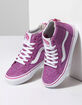 VANS Sk8-Hi Zip Glitter Girls Shoes image number 2