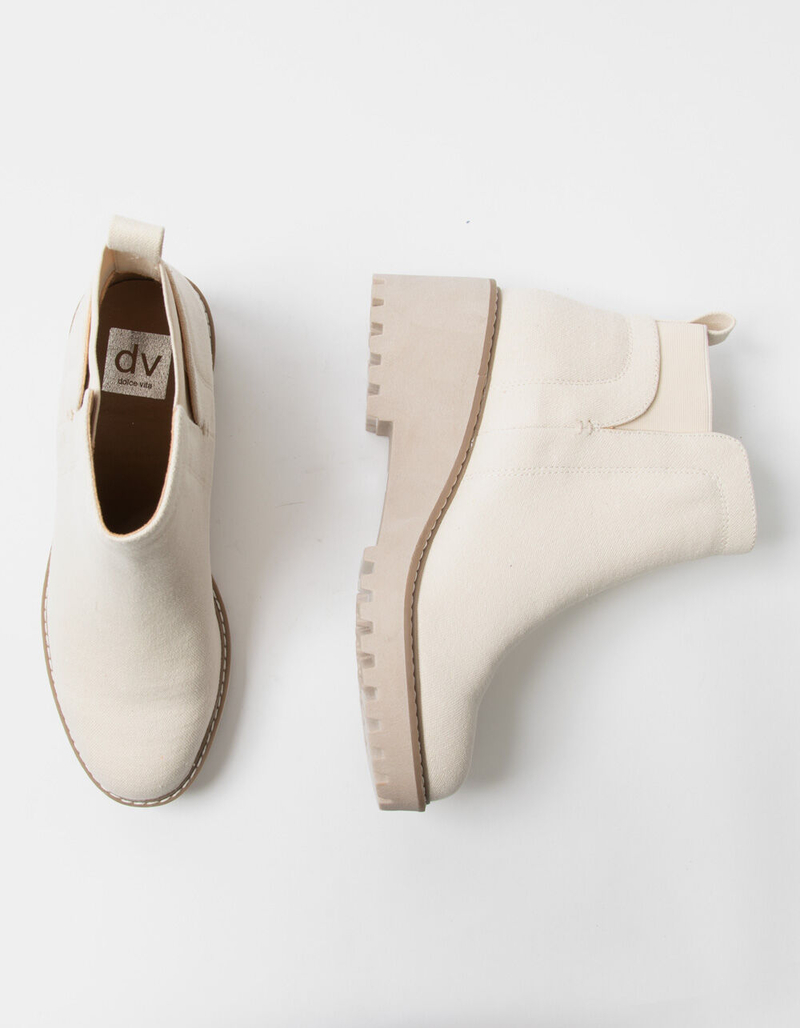 DV By Dolce Vita Rielle Womens Chelsea Wedge Boots image number 4