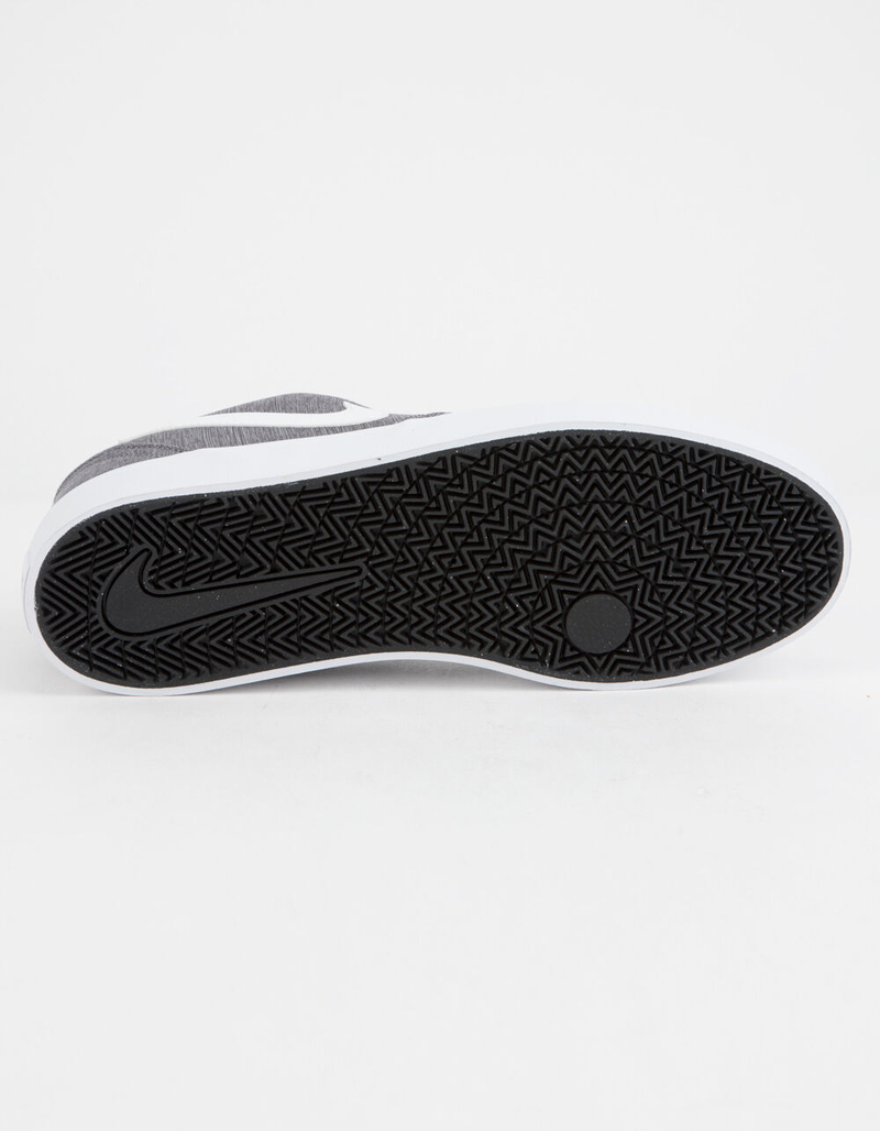 NIKE SB Check Solarsoft Canvas Gunsmoke & White Shoes image number 5