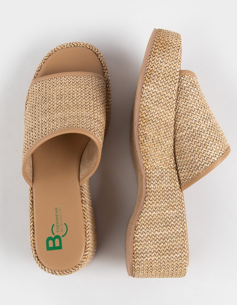 BC FOOTWEAR by Seychelles Ocean Mist Womens Platform Sandals image number 4