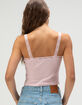 RSQ Womens Lace Trim Cami image number 4