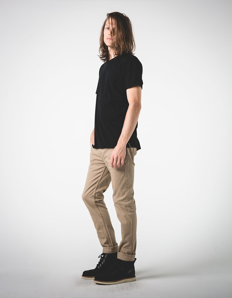RSQ London Mens Skinny Stretch Pants image number 3
