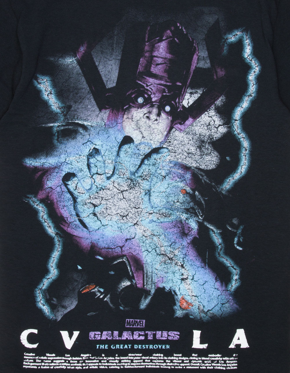 CVLA x Marvel Villains Galactus Mens Tee - BLACK | Tillys