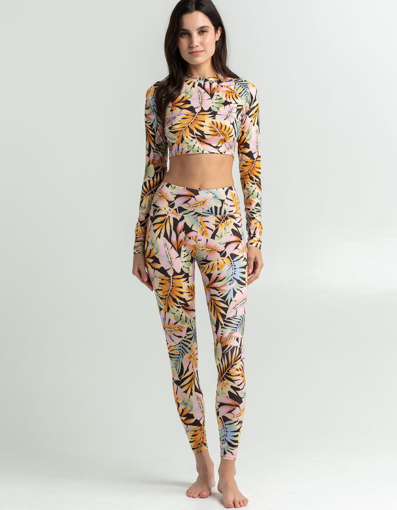 BILLABONG Postcards From Paradise Womens Surf Leggings image number 0