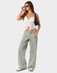 EDIKTED Flutter Frilled Tie Back Top image number 2