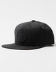 BRIXTON Oath III Black Mens Snapback Hat image number 1