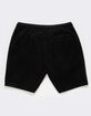 BRIXTON Leon Mens Elastic Waist Corduroy Shorts image number 3