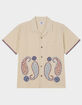 OBEY Quentin Mens Button Up Shirt image number 1