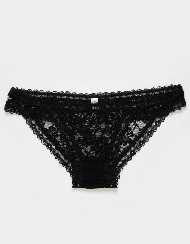 LOVE LIBBY Double Strap Lace Bikini Panties image number 0