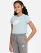 NIKE Futura Girls Crop Tee image number 3