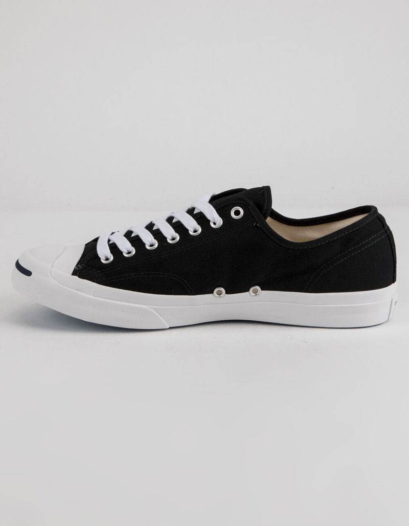 CONVERSE Jack Purcell CP OX Black & White Low Top Shoes image number 3