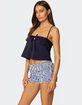 EDIKTED Odette Tie Detail Tank Top image number 3