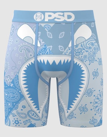 PSD Warface Baby Blue Mens Boxer Briefs Primary Image