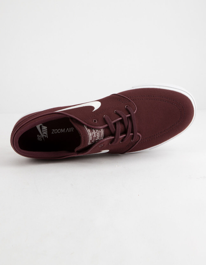 NIKE SB Zoom Stefan Janoski Canvas Burgundy Crush & Phantom White image number 2