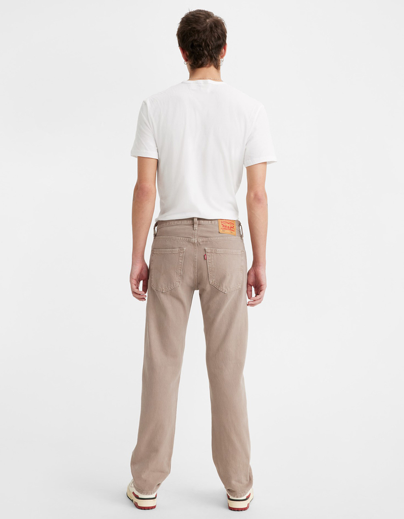 LEVI'S 501 Original Mens Jeans - All Beige image number 2