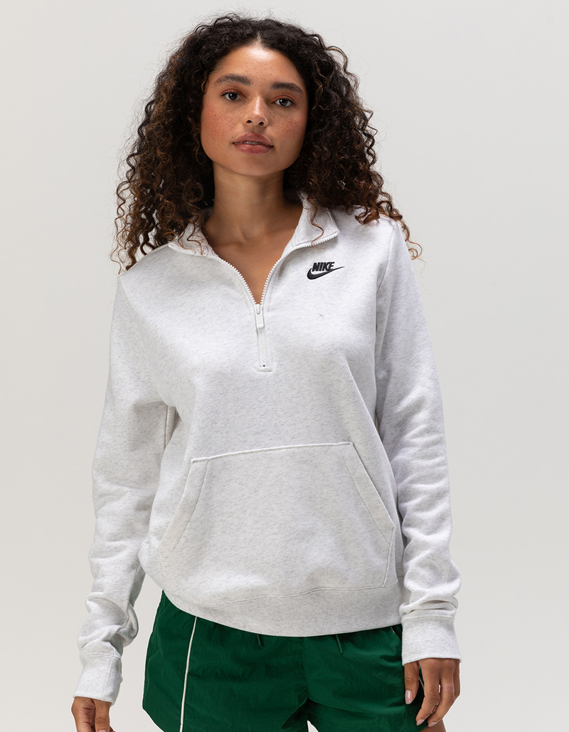 NIKE Sportswear Club Fleece Womens Quarter Zip Sweatshirt image number 0