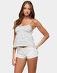 EDIKTED Zacharia Striped Babydoll Top image number 2