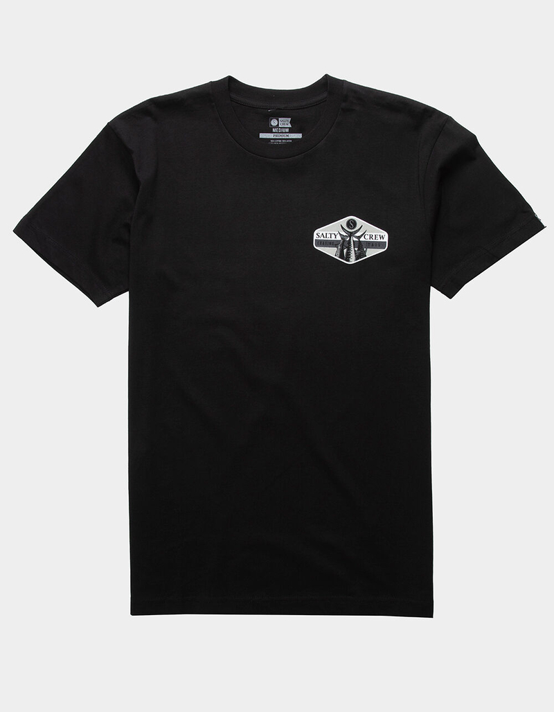 SALTY CREW High Tail Men's Black T-Shirt image number 1