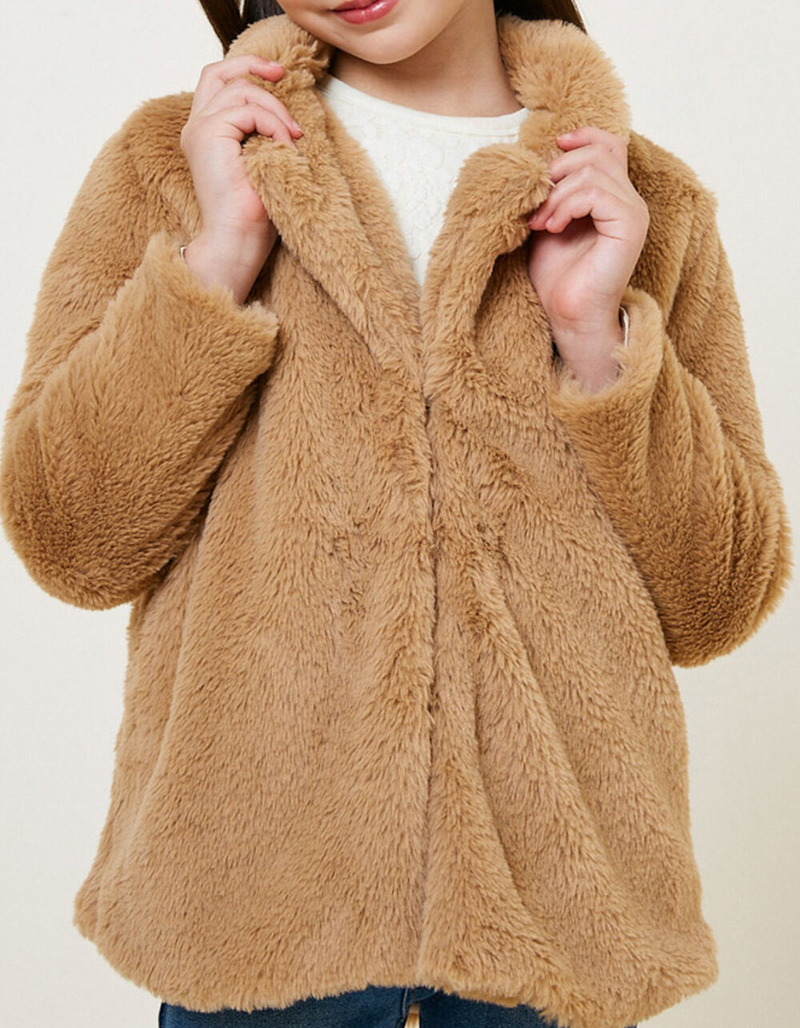 HAYDEN Faux Fur Girls Coat image number 3