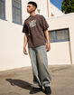 RSQ Mens Embroidered Extra Baggy Jeans image number 10