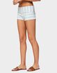 EDIKTED Lorenza Striped Fold Over Shorts image number 5