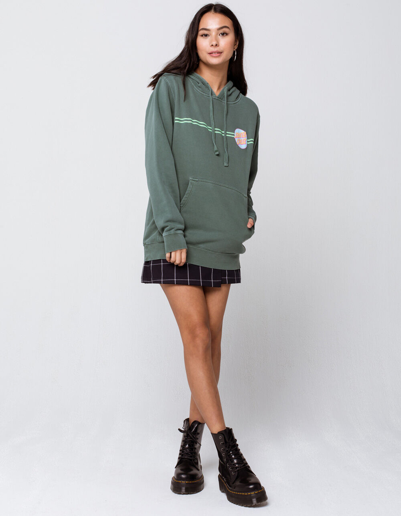 SANTA CRUZ Other Dot Womens Green Hoodie image number 5