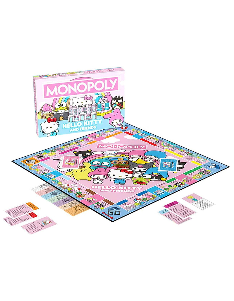 USAOPOLY Monopoly x Hello Kitty Board Game image number 1