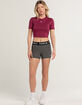 NIKE Sportswear Essential Slim Crop Womens Tee image number 4