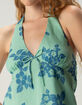 FULL TILT Hibiscus Womens Halter Top image number 5