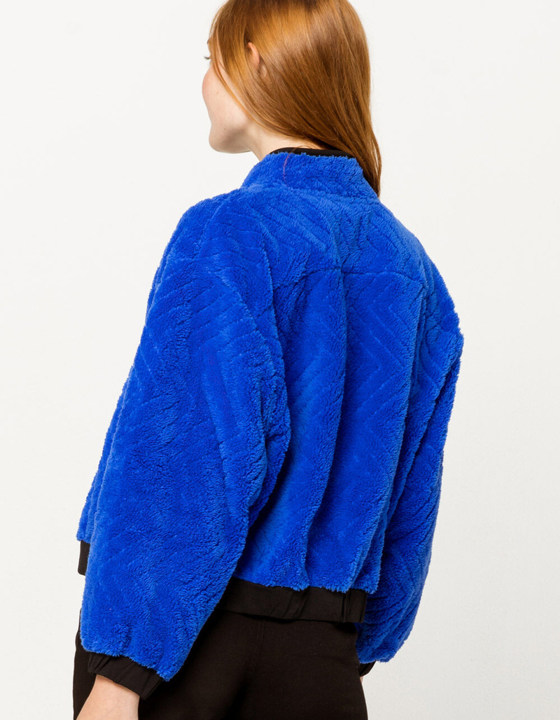 HURLEY Sherpa Blue Womens Jacket image number 2