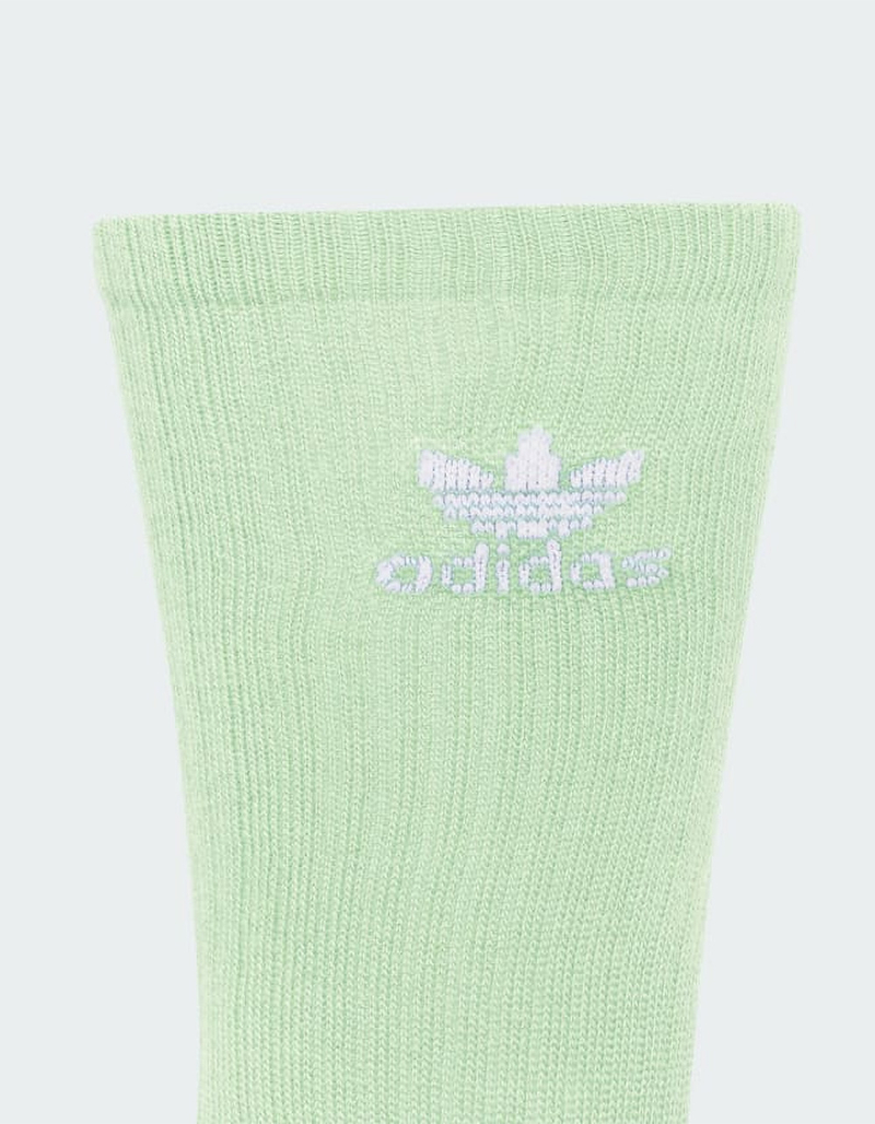 ADIDAS Originals Trefoil 6 Pack Mens Crew Socks image number 1