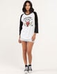 STRANGER THINGS Hellfire Club Unisex Raglan Tee image number 5