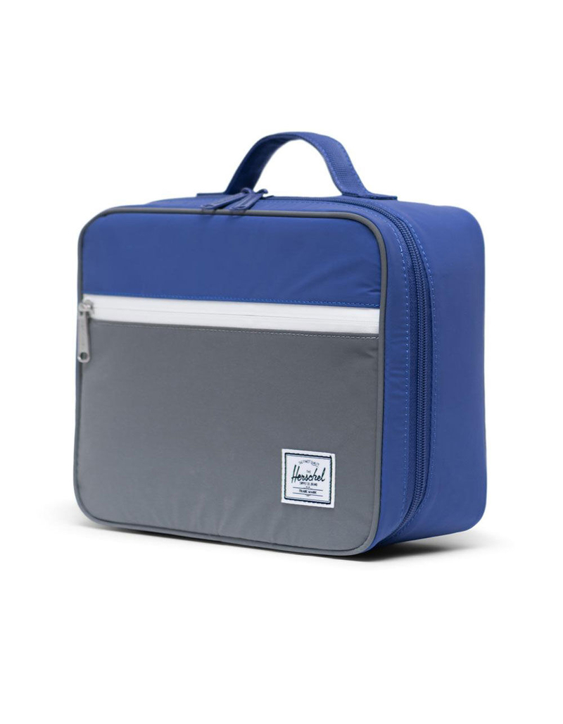 HERSCHEL SUPPLY CO. Pop Quiz Blue & Silver Reflective Lunch Box image number 2