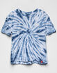 DICKIES Tie Dye Icon Check Girls Tee image number 2
