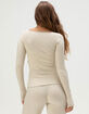 NECTAR CLOTHING Womens Long Sleeve Top image number 4