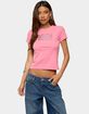 EDIKTED UK Girl Rhinestone Tee image number 1