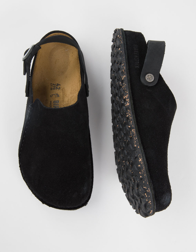 BIRKENSTOCK Lutry Premium Suede Mens Clogs image number 4