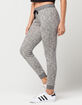 FULL TILT Essential Marled French Terry Womens Jogger Pants image number 2