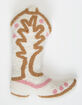 TILLYS HOME Cowboy Boot Hook Throw Pillow image number 1