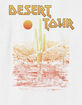 MUSIC Desert Tour Cactus Unisex Kids Tee image number 2